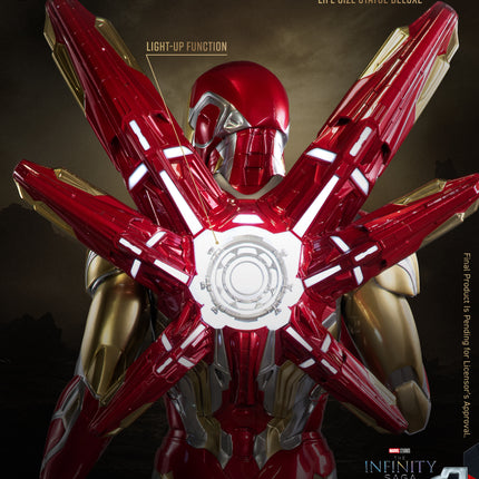 Avengers: Endgame Iron Man Mark LXXXV (MK85) Deluxe Life Size Statue