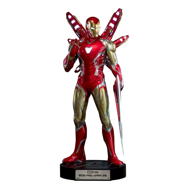 Avengers: Endgame Iron Man Mark LXXXV (MK85) Deluxe Life Size Statue LM Treasures - BK
