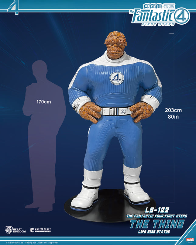 Marvel Fantastic Four: First Steps The Thing Life Size Statue