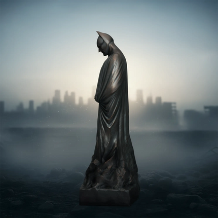 DC The Dark Knight Rises Batman Memorial Life Size 1:1 Statue LM Treasures - BK