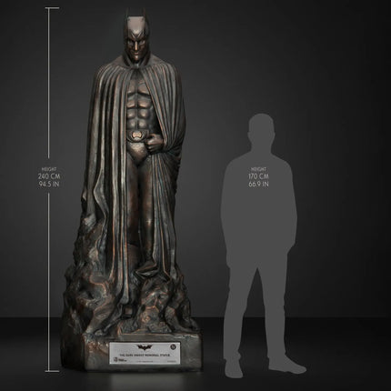 DC The Dark Knight Rises Batman Memorial Life Size 1:1 Statue LM Treasures - BK