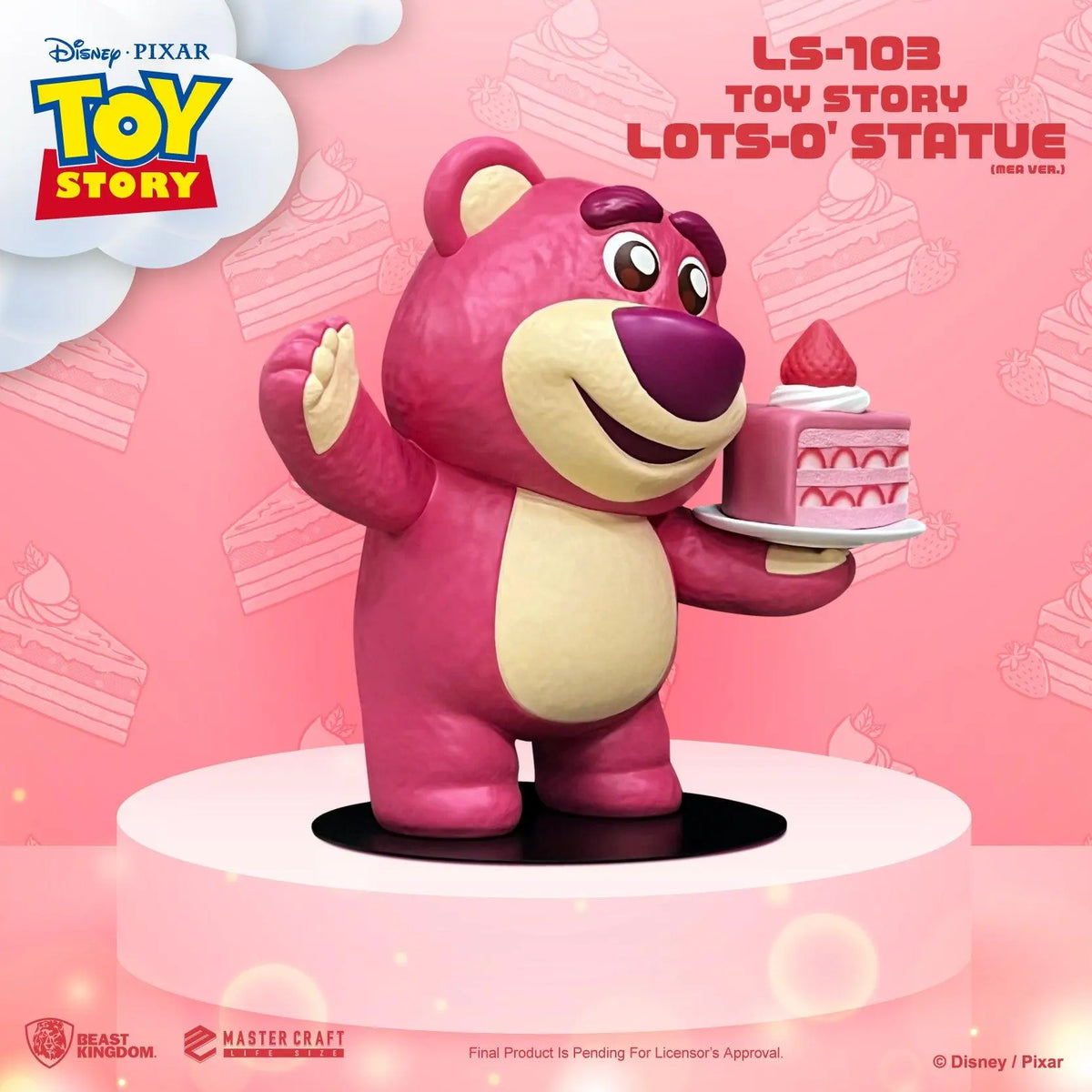 Disney Pixar Toy Story Lotso Huggin' Bear Villian Life Size Statue| LM ...