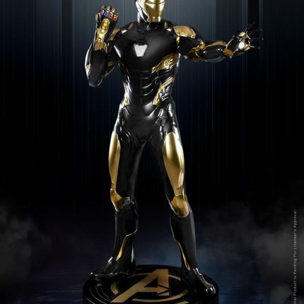 Avengers: Endgame Iron Man Mark 85 life size black and gold edition - LM Treasures 