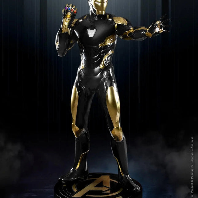Avengers: Endgame Iron Man Mark 85 life size black and gold edition - LM Treasures 
