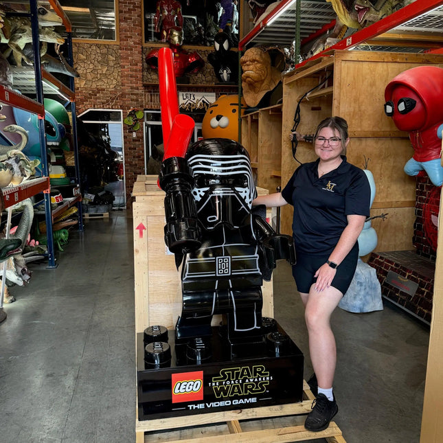 Pre-Owned Lego Star Wars Kylo Ren Life Size Statue Display LM Treasures - P