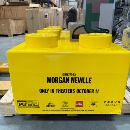 Piece By Piece 2024 Movie Display Pharrell Williams Lego Statue LM Treasures - P