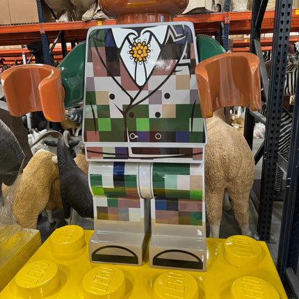 Piece By Piece 2024 Movie Display Pharrell Williams Lego Statue LM Treasures - P