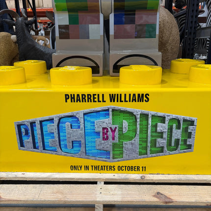 Piece By Piece 2024 Movie Display Pharrell Williams Lego Statue LM Treasures - P