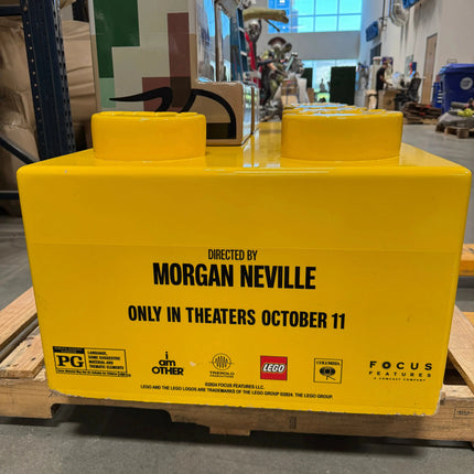 Piece By Piece 2024 Movie Display Pharrell Williams Lego Statue LM Treasures - P