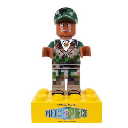 Piece By Piece 2024 Movie Display Pharrell Williams Lego Statue LM Treasures - P