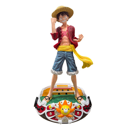 One Piece Anime Monkey D. Luffy Life Size 1:1 Statue LM Treasures - IN