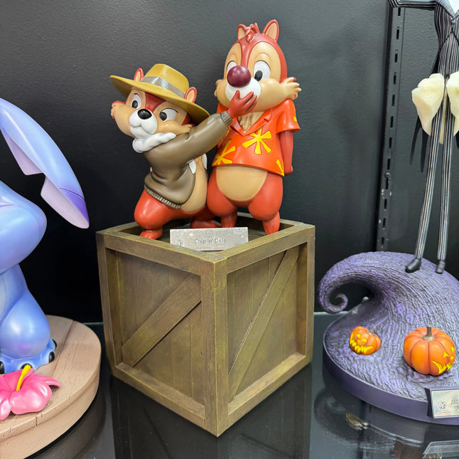 Disney Chip 'n Dale Master Craft Table Top Statue