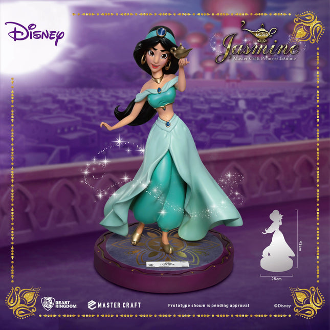 Aladdin Master Craft Princess Jasmine Table Top Statue LM Treasures - MC