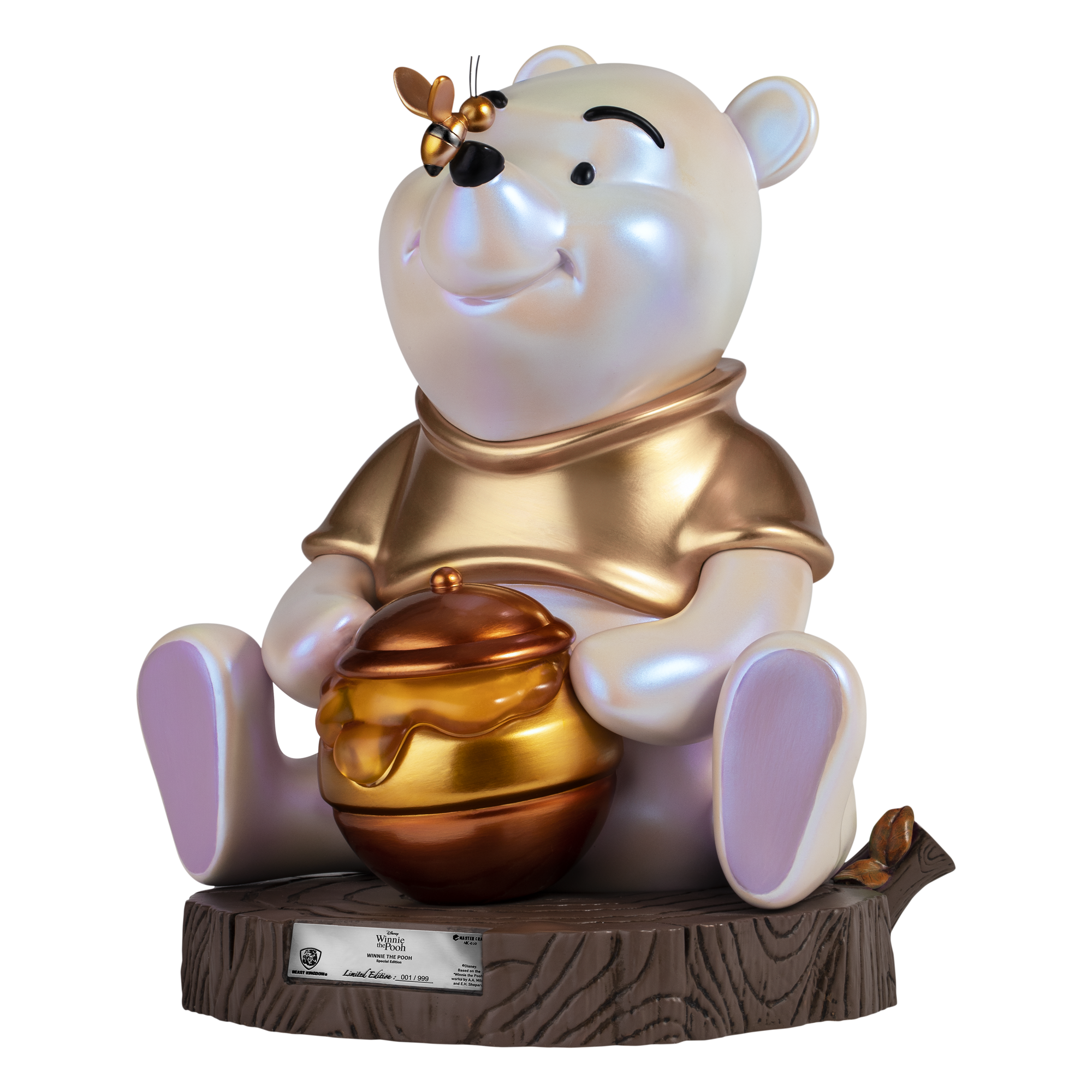 OFFICIAL Winnie the pooh Topper Cup Figurine Cartoon Exclusive Theater wtih  Straw Lovely Gifts Cinema Collectibles