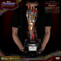 Avengers: Endgame Iron Man Ultra Craftsman Series Nano Gloves Gauntlet Table Top Statue