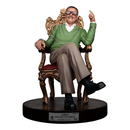 Stan Lee: The King Of Cameos Master Craft Table Top Statue - LM Treasures 