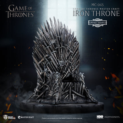 Game of Thrones Master Craft Iron Throne Table Top Statue