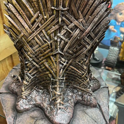 Game of Thrones Master Craft Iron Throne Table Top Statue