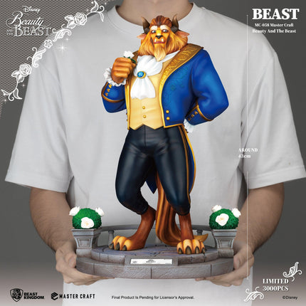 Beauty and the Beast Master Craft Beast Table Top Statue