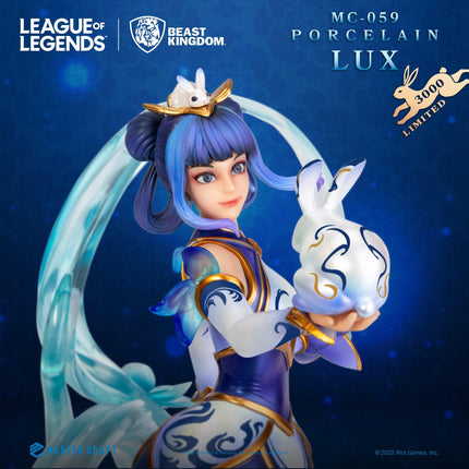 League Of Legends Porcelain Lux Master Craft Table Top Statue