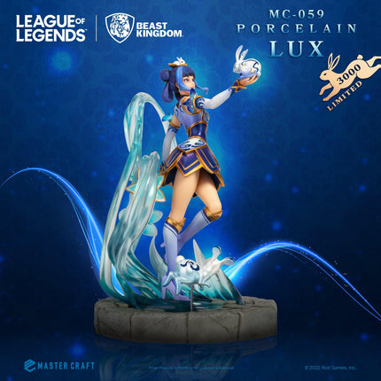 League Of Legends Porcelain Lux Master Craft Table Top Statue