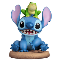 Disney 100 Years of Wonder Stitch w/ Frog Master Craft Table Top Statue - LM Treasures 