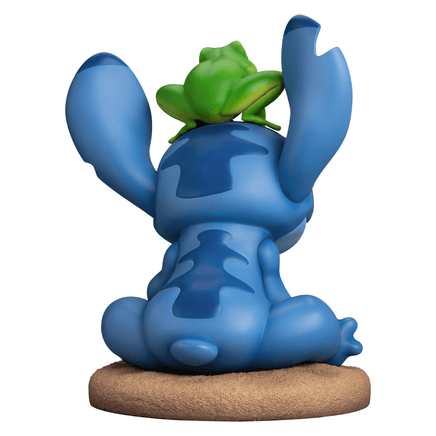 Disney 100 Years of Wonder Stitch w/ Frog Master Craft Table Top Statue - LM Treasures 