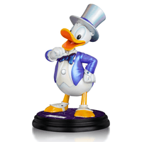 Disney 100 Years of Wonder Tuxedo Donald Duck Master Craft Table Top Statue - LM Treasures 