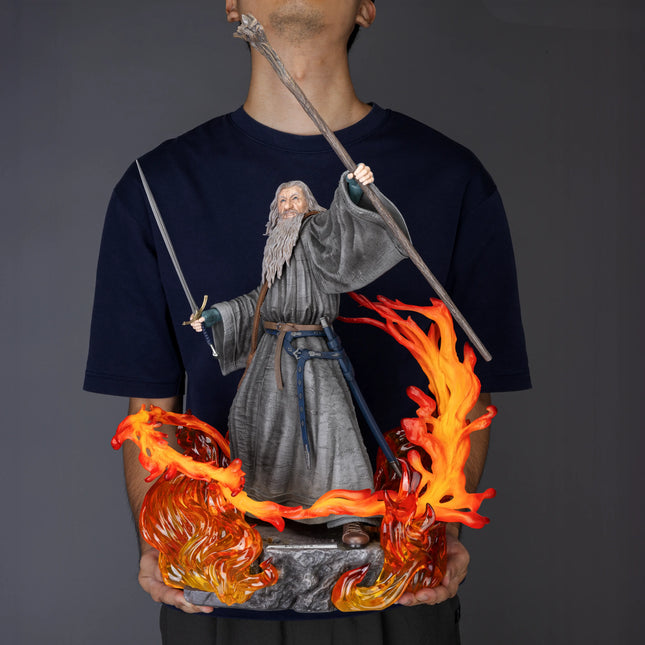 Lord of the Rings Master Craft Gandalf Table Top Statue LM Treasures - MC