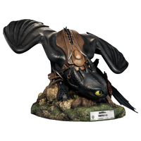 How to Train Your Dragon 2 Toothless Master Craft Table Top Statue - LM Treasures 