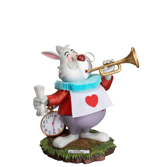 Alice In Wonderland Master Craft The White Rabbit Table Top Statue LM Treasures - MC