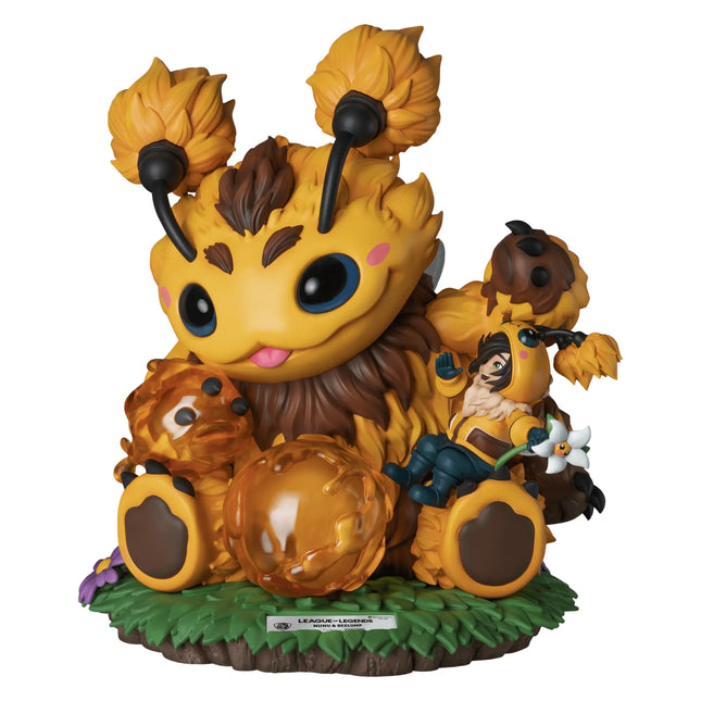 League of Legends Nunu and Beelump Master Craft Table Top Statue LM Treasures - MC