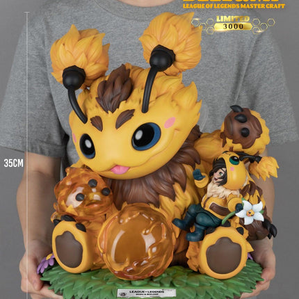 League of Legends Nunu and Beelump Master Craft Table Top Statue - LM Treasures 