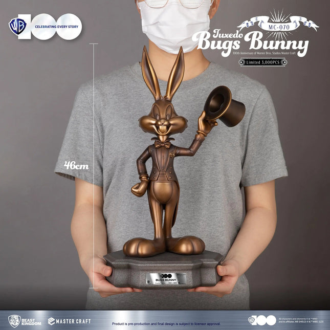 Warner Bros. 100th Anniversary Tuxedo Bugs Bunny Master Craft Statue LM Treasures - MC