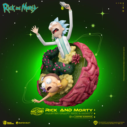 Rick and Morty Master Craft Rick & Morty Table Top Statue - LM Treasures 