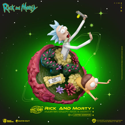 Rick and Morty Master Craft Rick & Morty Table Top Statue - LM Treasures 