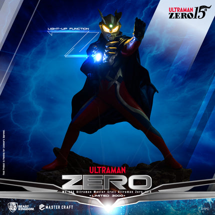 Ultraman Zero 15th Anniversary Master Craft Table Top Statue