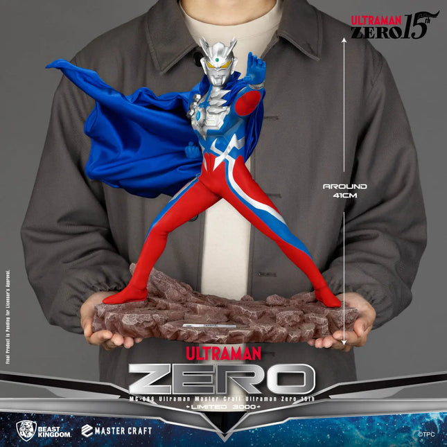 Ultraman Zero 15th Anniversary Master Craft Table Top Statue LM Treasures - MC