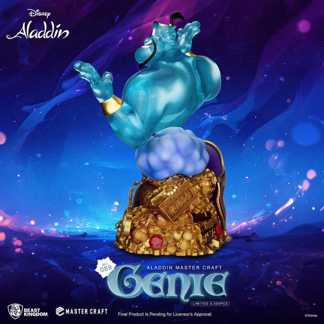 Aladdin Master Craft Genie Table Top Statue LM Treasures - MC