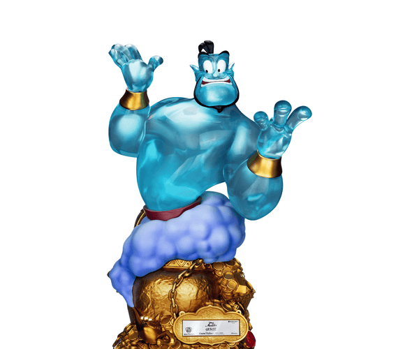 mEpopIn aladdin Aladdin Master Craft Genie Table Top Statue| LM Treasures