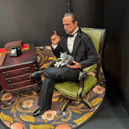 The Godfather Master Craft Vito Corleone Table Top Statue LM Treasures - MC