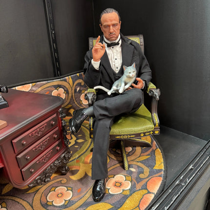 The Godfather Master Craft Vito Corleone Table Top Statue LM Treasures - MC