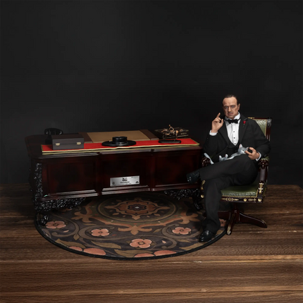 The Godfather Master Craft Vito Corleone Table Top Statue LM Treasures - MC