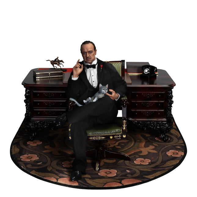 The Godfather Master Craft Vito Corleone Table Top Statue LM Treasures - MC