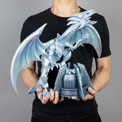 Yu-Gi-Oh! Master Craft Blue Eyes White Dragon Table Top Statue LM Treasures - MC
