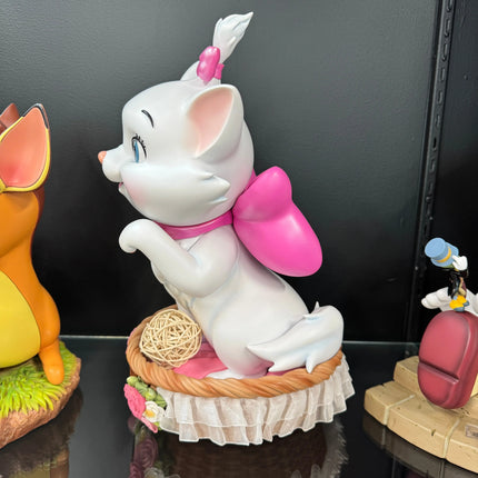 The Aristocats Master Craft Marie in Basket Table Top Statue - LM Treasures