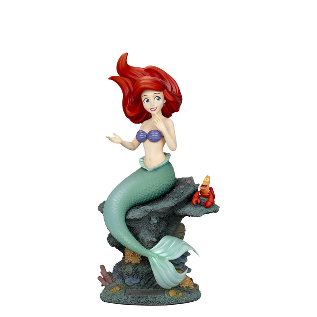 The Little Mermaid Master Craft Ariel & Sebastian Table Top Statue LM Treasures - MC