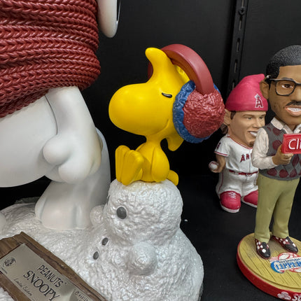 Winter Snoopy and Woodstock Master Craft Table Top Statue LM Treasures - MC