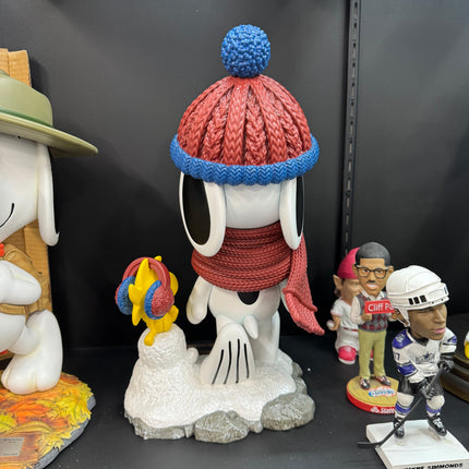 Winter Snoopy and Woodstock Master Craft Table Top Statue LM Treasures - MC