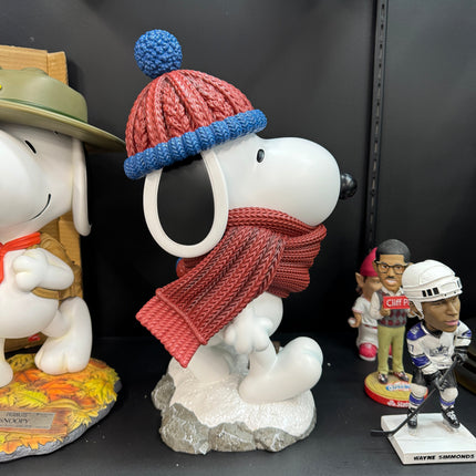 Winter Snoopy and Woodstock Master Craft Table Top Statue LM Treasures - MC